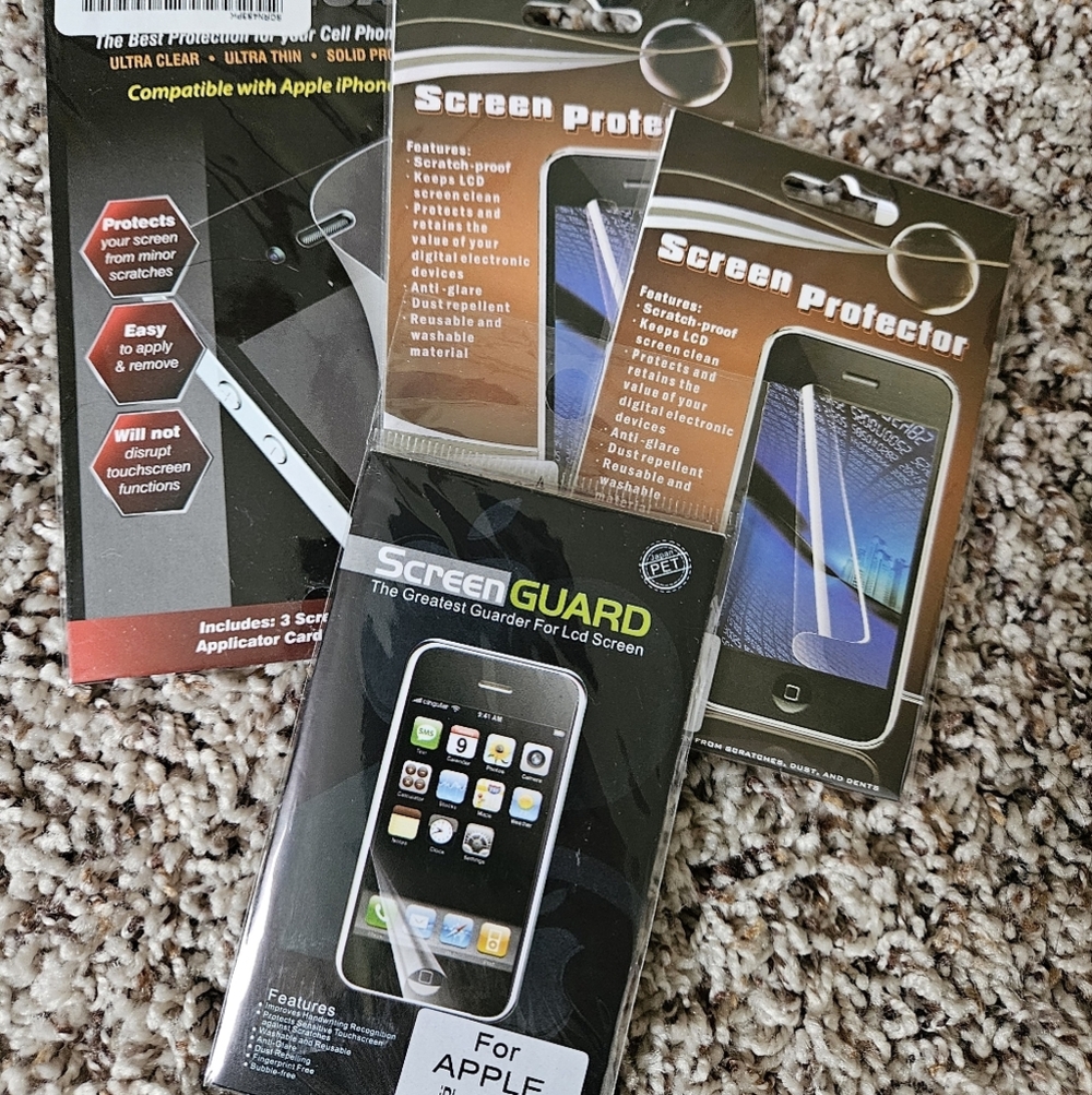 Clear Screen Protector for IPhone 4
